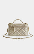  Chanel Top Handle Long Vanity Case