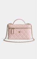  Chanel Top Handle Long Vanity Case