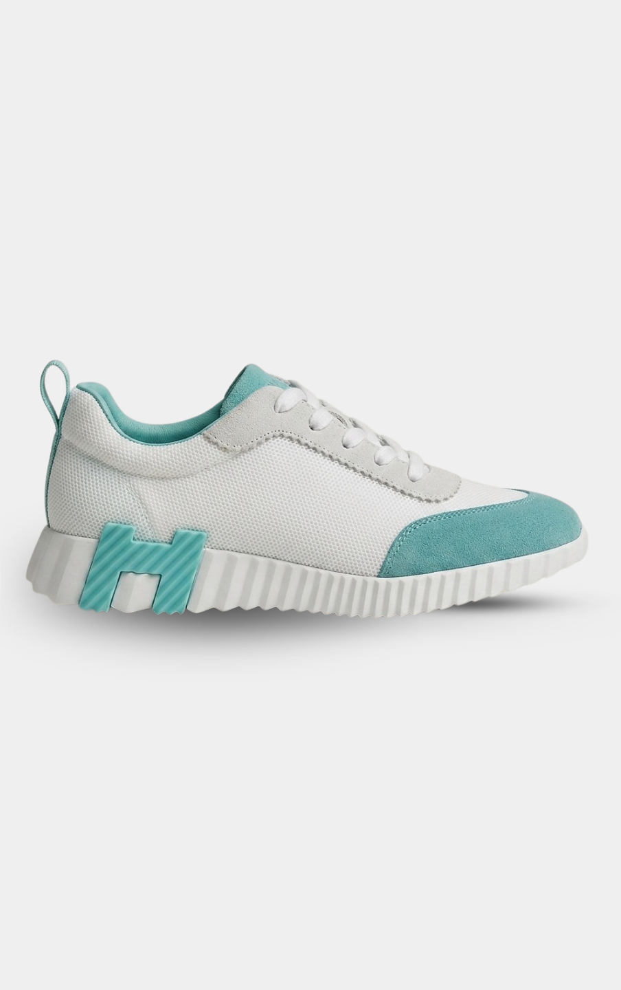 Hermès Bouncing Turquoise Sneaker