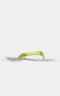 ALAÏA LIME INVISIBLE THONG IN SATIN