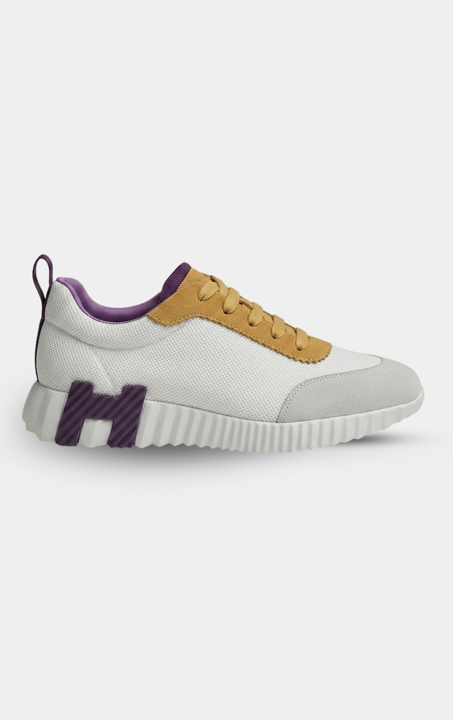 Hermès Bouncing Purple/Yellow Sneaker