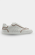 Hermès White/Brown Match Sneaker
