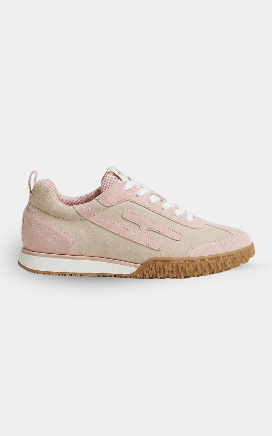 Hermès Jet Grey/Pink Sneakers