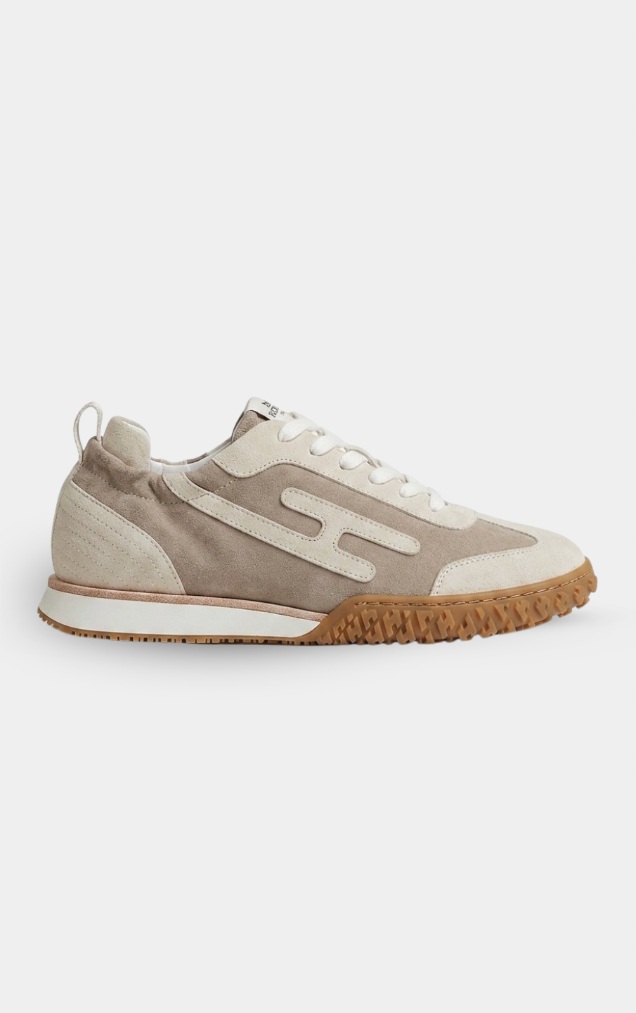 Hermès Jet Grey/Beige Sneakers