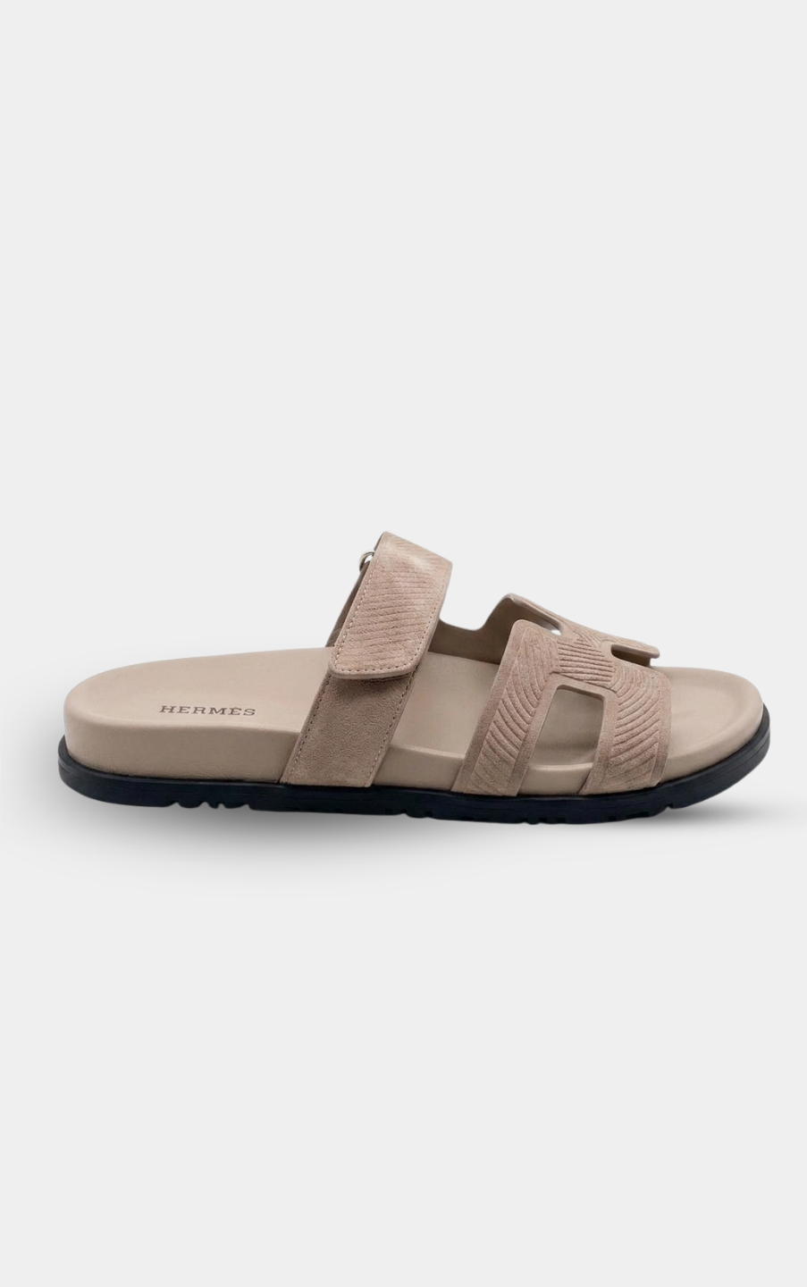 Hermès Chypre Goatskin Light Pink Sandal