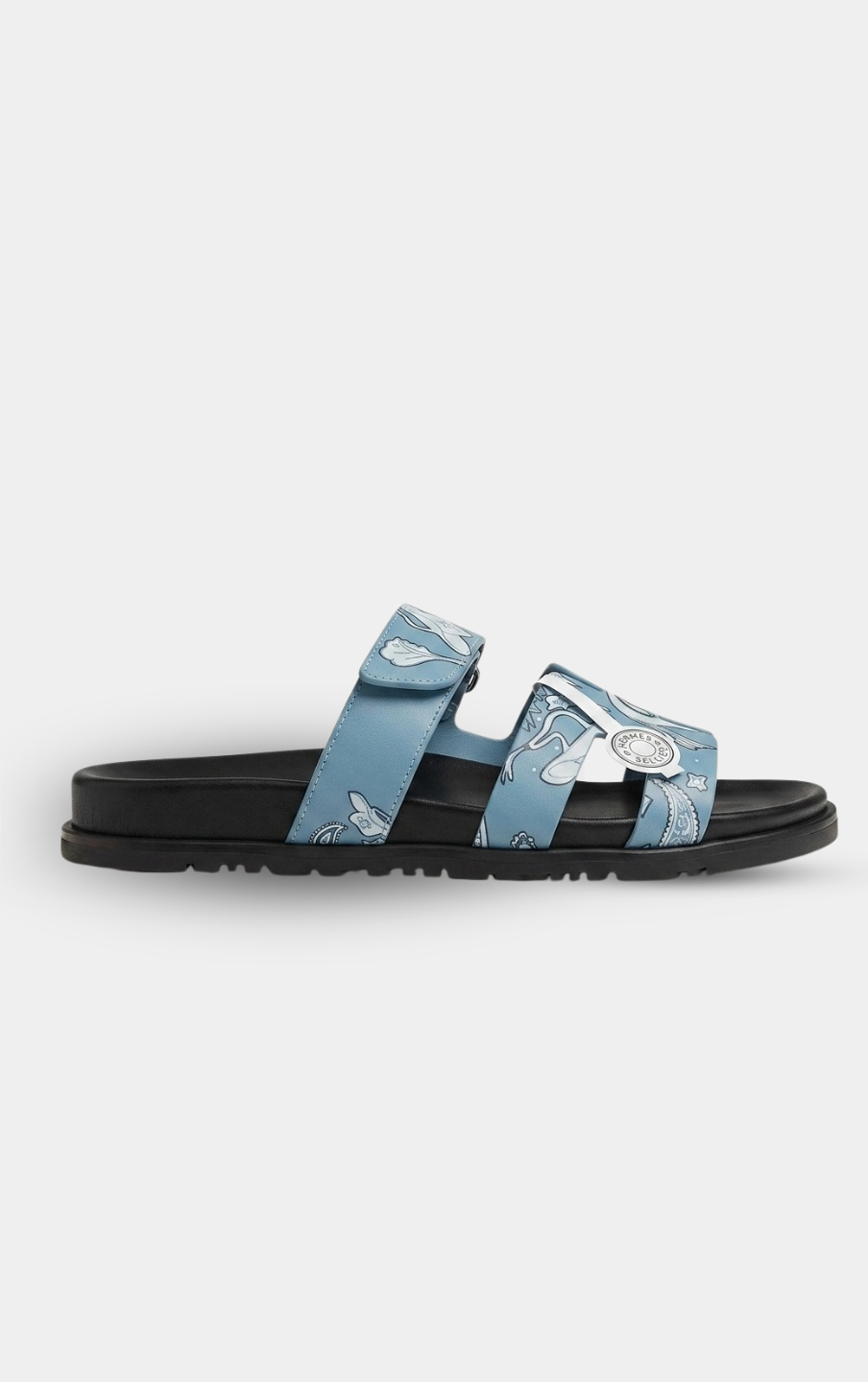 Hermès Chypre Astrologie Bandana Blue Sandal