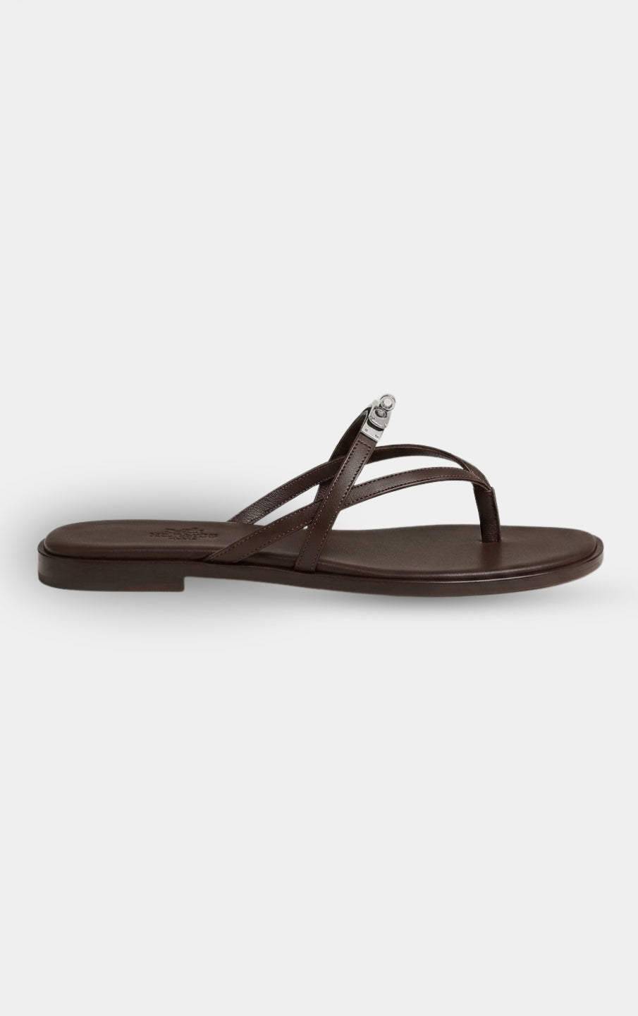 Hermès Mocha Brown Miss Sandal