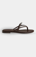 Hermès Mocha Brown Miss Sandal