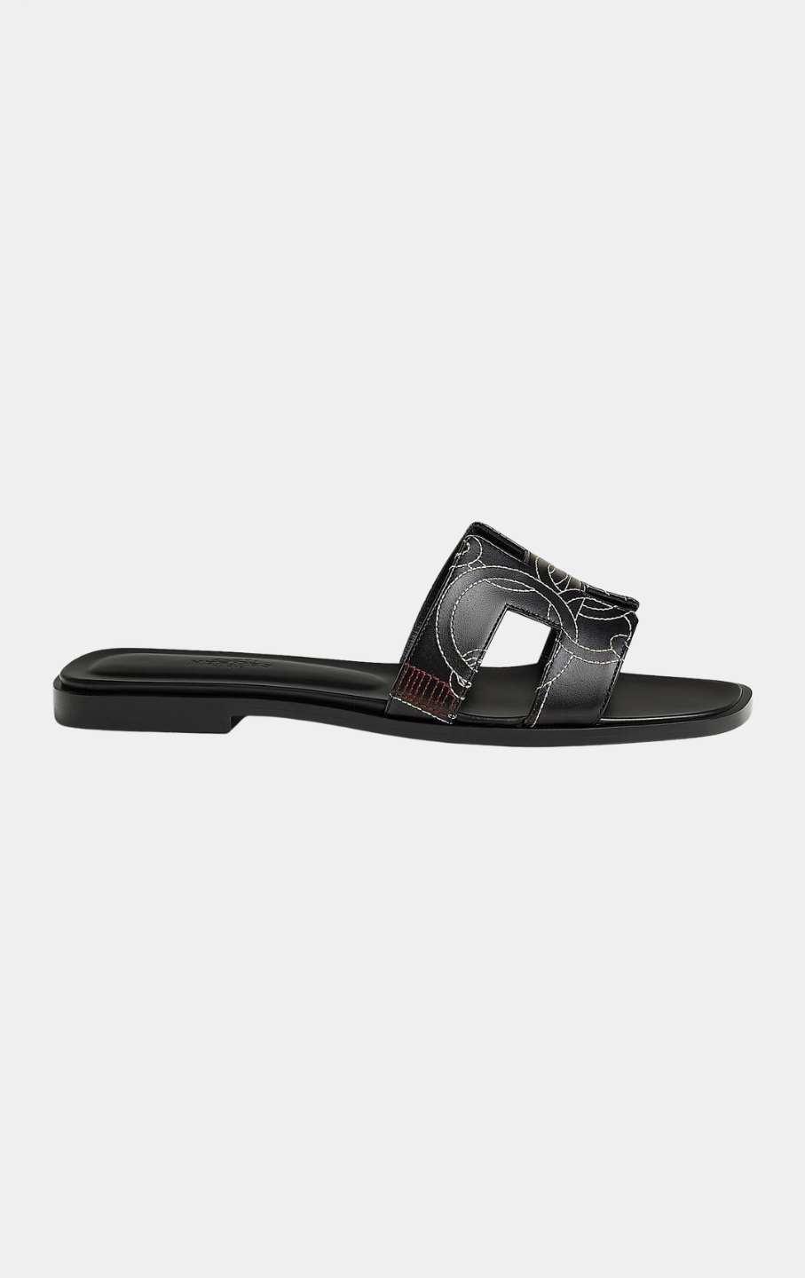 Hermès Oran sandal Panoplie Equestre