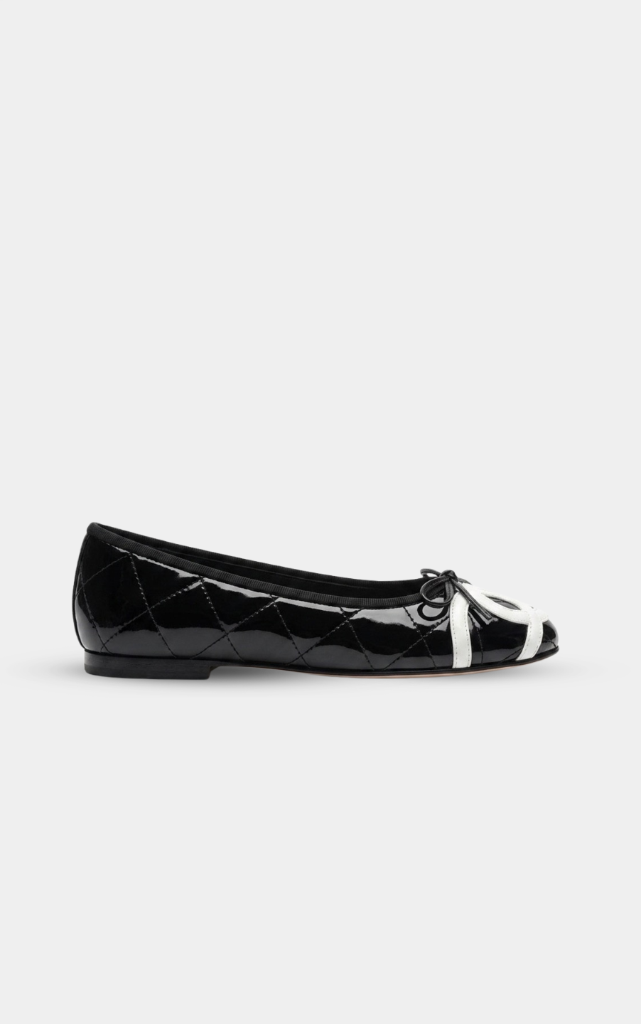 CHANEL Shiny Black The COCO Beach '26 Ballet Flats