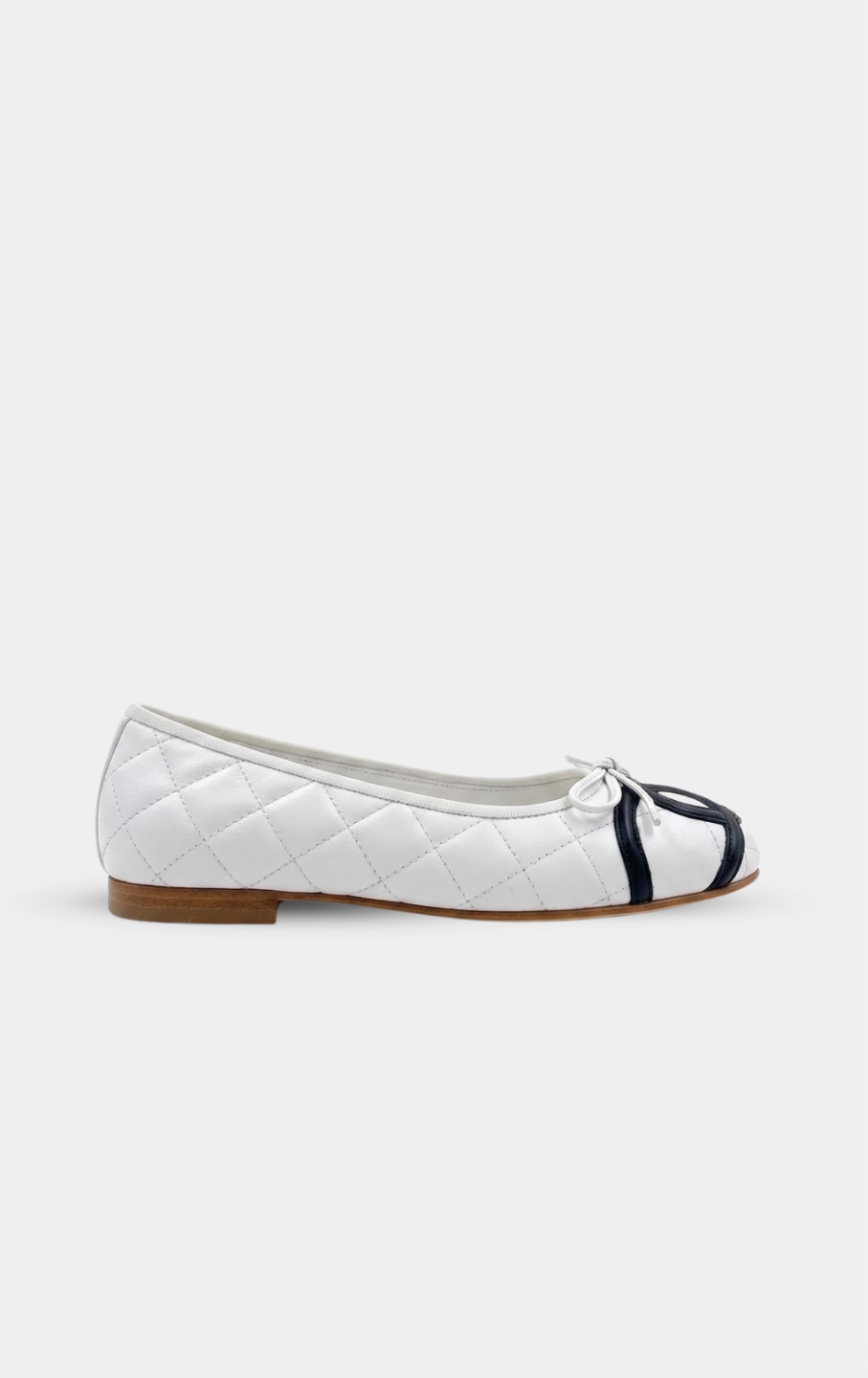 CHANEL White The COCO Beach '26 Ballet Flats