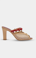 THE CHANEL Sand COCO Beach 26 Mule