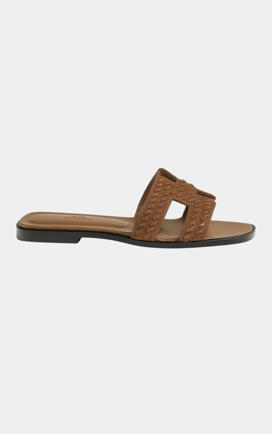 Hermès Oran Braided Goat Sandals