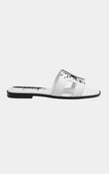 Hermès Oran Black Peinture Fraiche Sandal