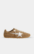 GGDB Brown Marathon Speed Suede Sneakers