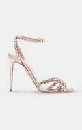 AQUAZZURA Tequila Light Copper Sandal 105