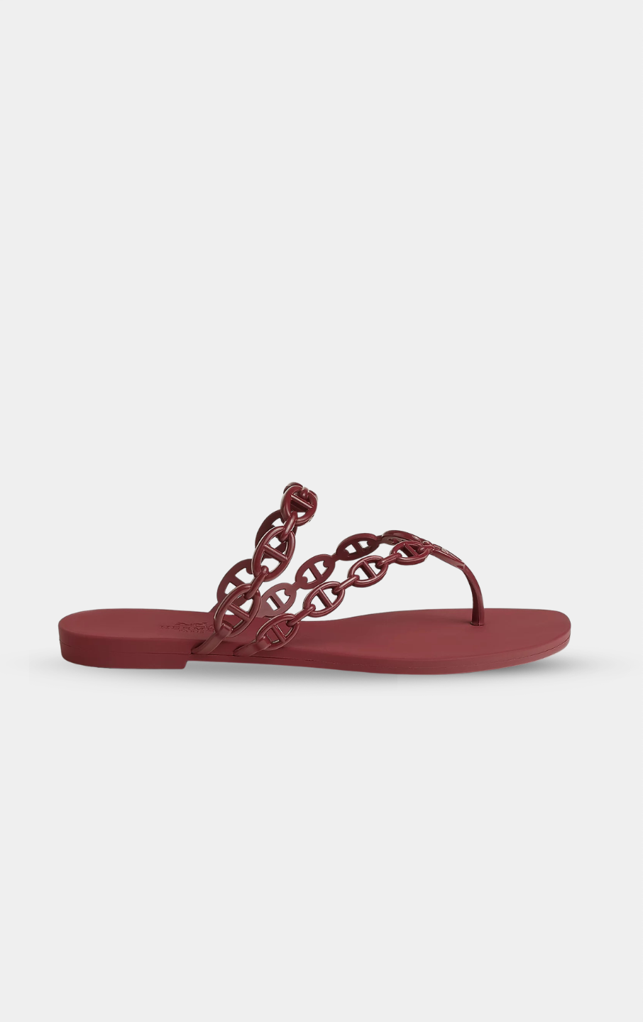 Hermès Rouge H Island Sandal Waterproof