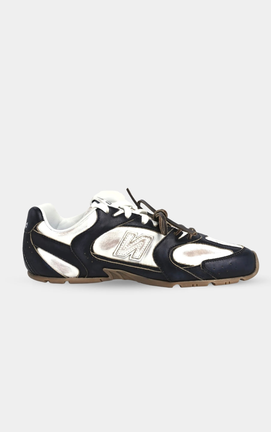MIU MIU X New Balance 530 Sl Vitello Deco Bicolor Sneakers