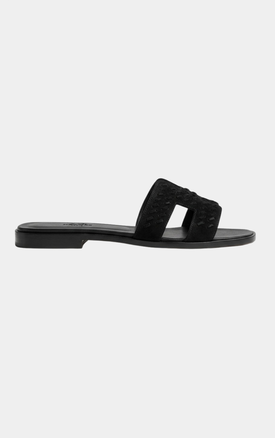 Hermès Oran Braided Goat Sandals