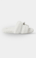 Hermès Oran Shearling Kelly buckle Sandal