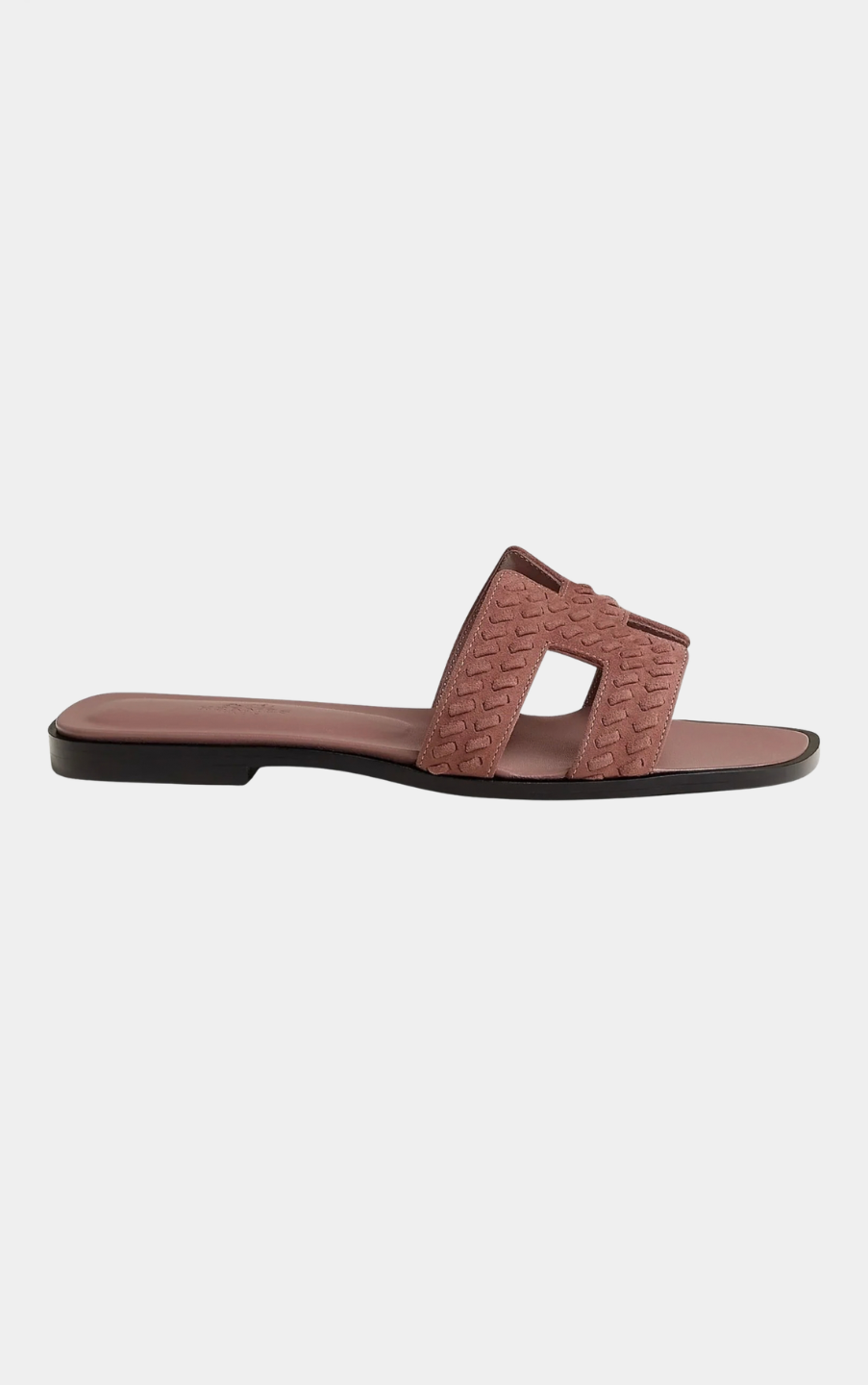 Hermès Oran Braided Goat Sandals