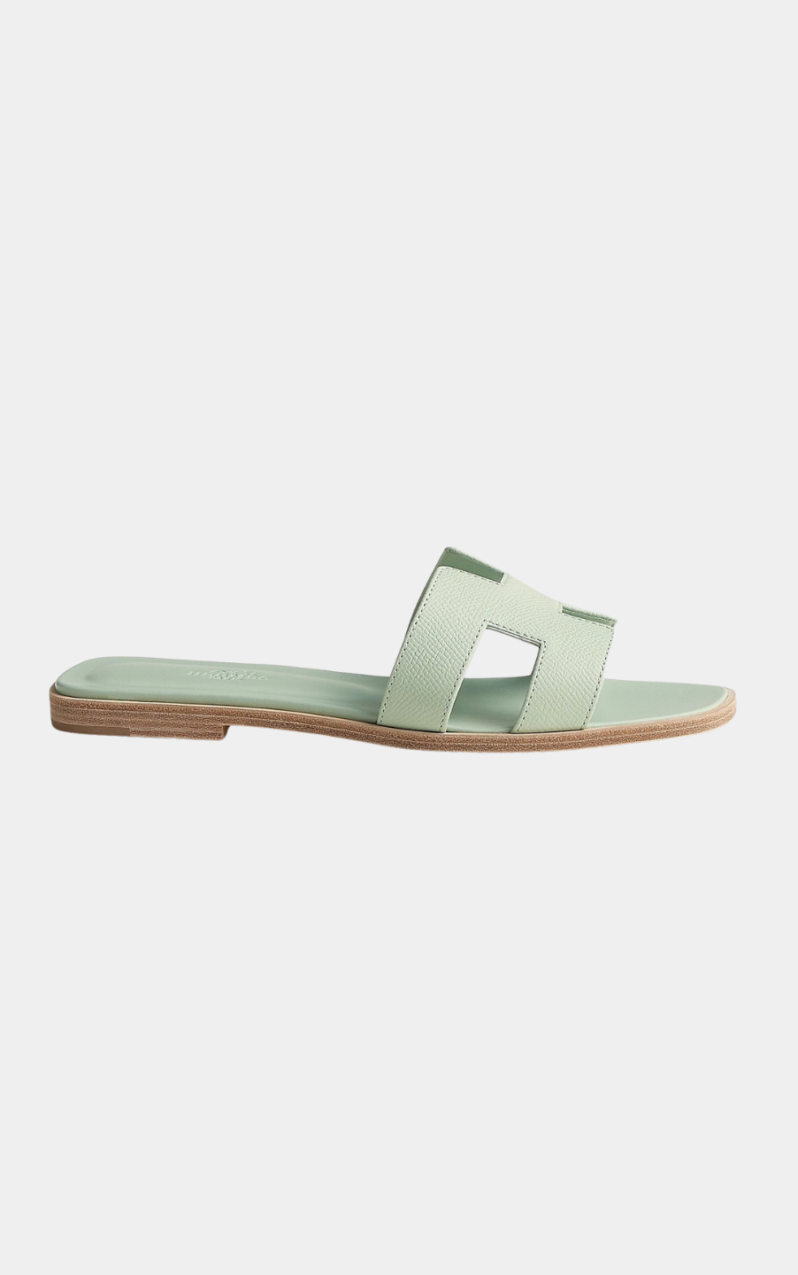 Hermès Oran Vert Jade Sandal