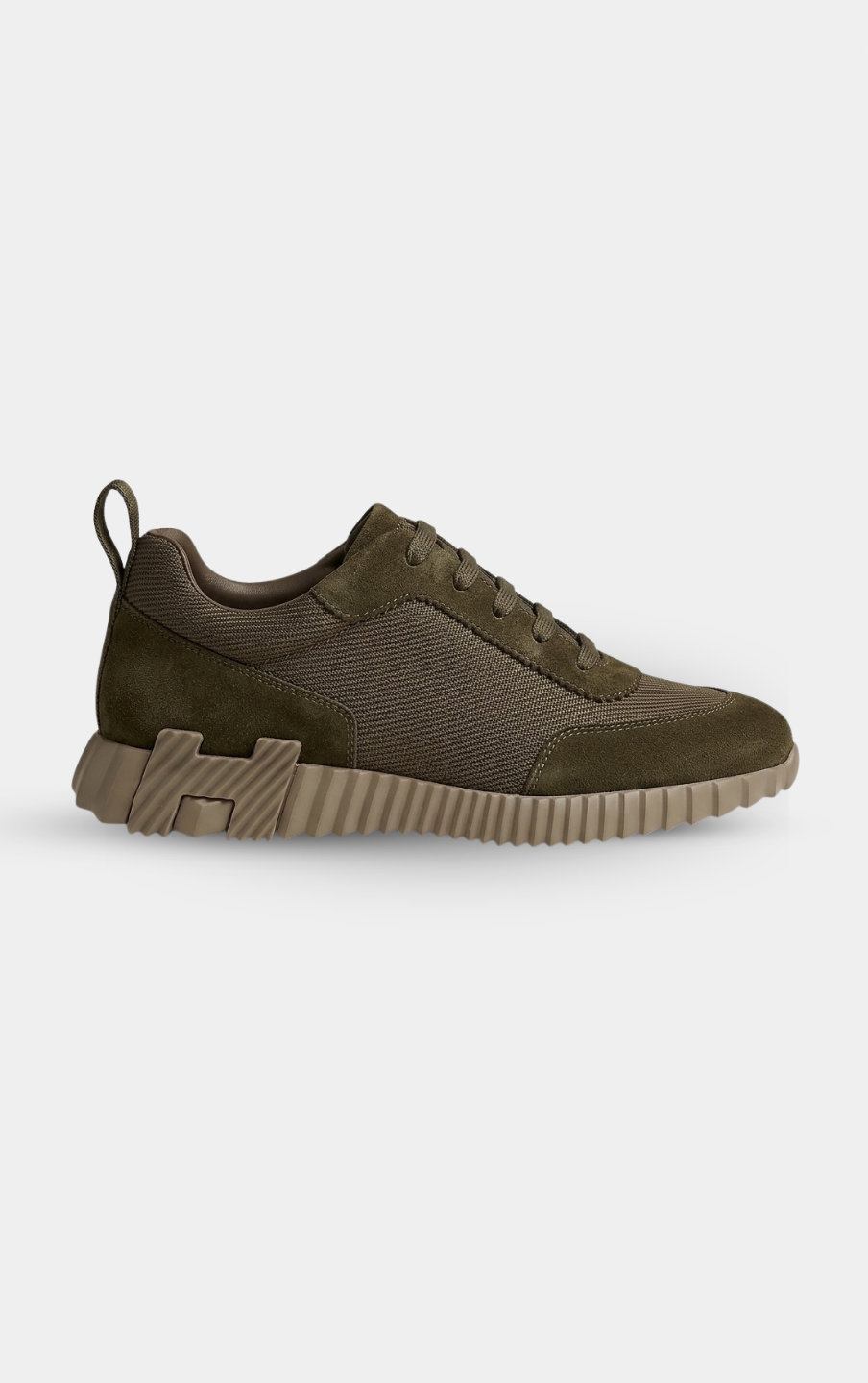 Hermès Bouncing Olive Sneaker