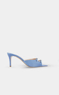 AW Carol Satin Heeled 95 Mules