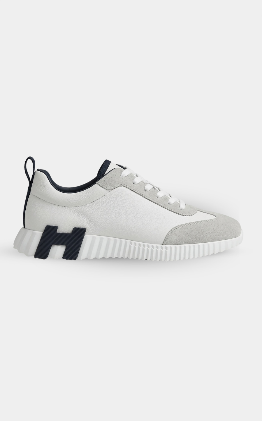 Hermès Bouncing White/Navy Sneaker