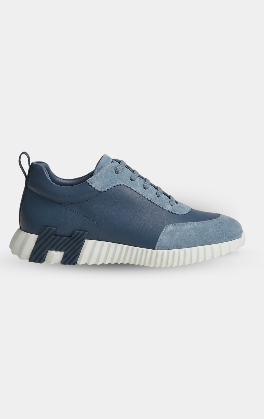Hermès Bouncing Blue/Beige Sneaker