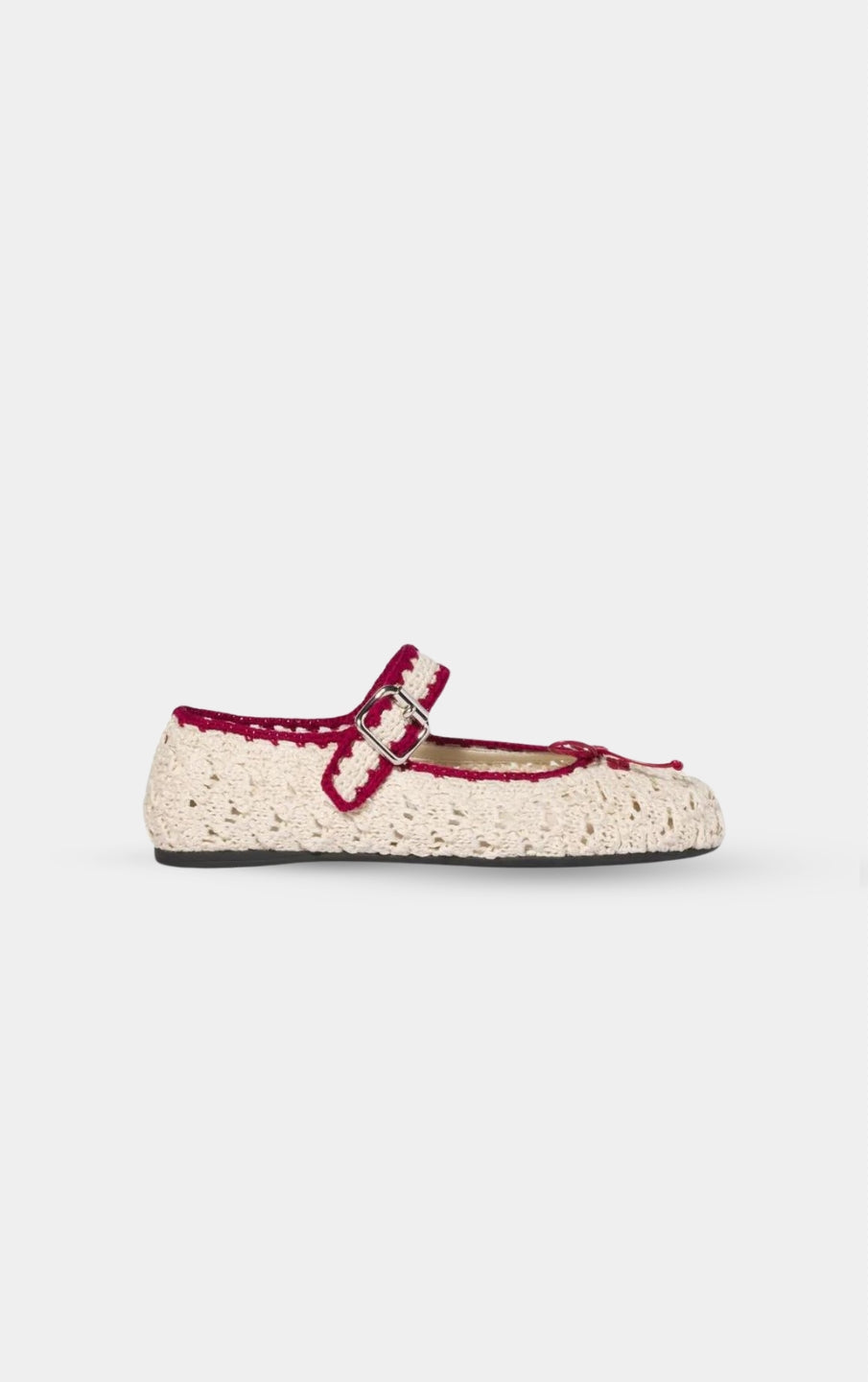 Miu Miu Crochet Ballerinas