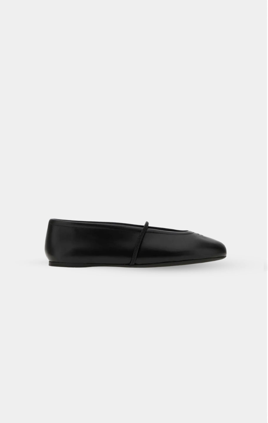 Miu Miu Black Nappa leather ballerinas
