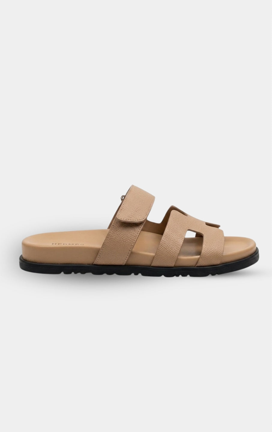 Hermès Chypre Leather Sand Sandal