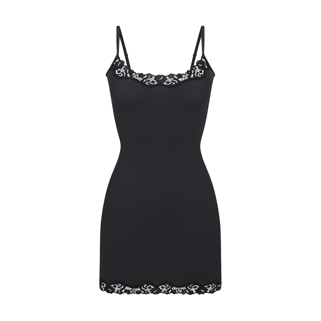FITS EVERYBODY LACE SLIP DRESS