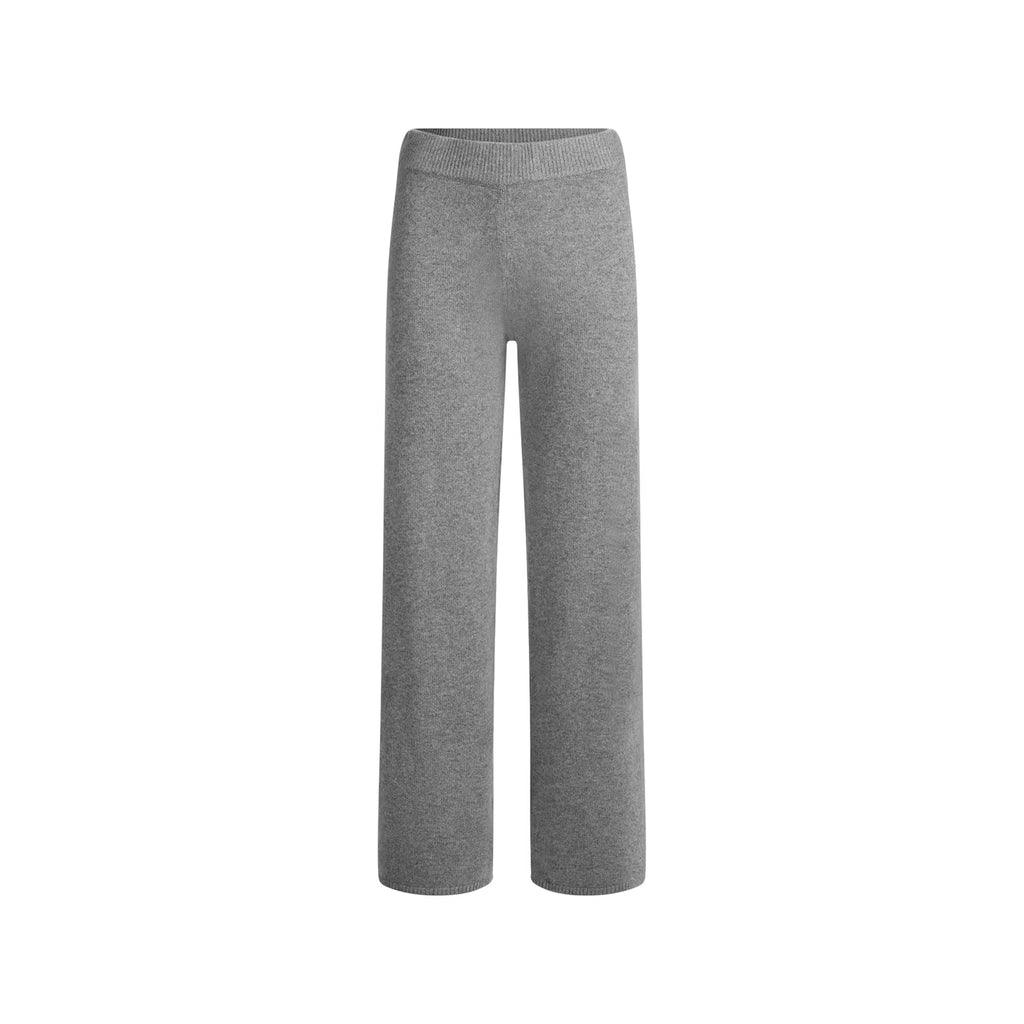 CASHMERE WIDE LEG PANT/JACKET SET