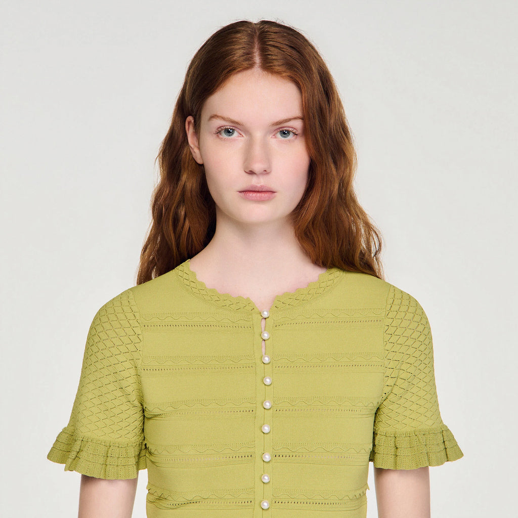 SANDRO CROPPED SET