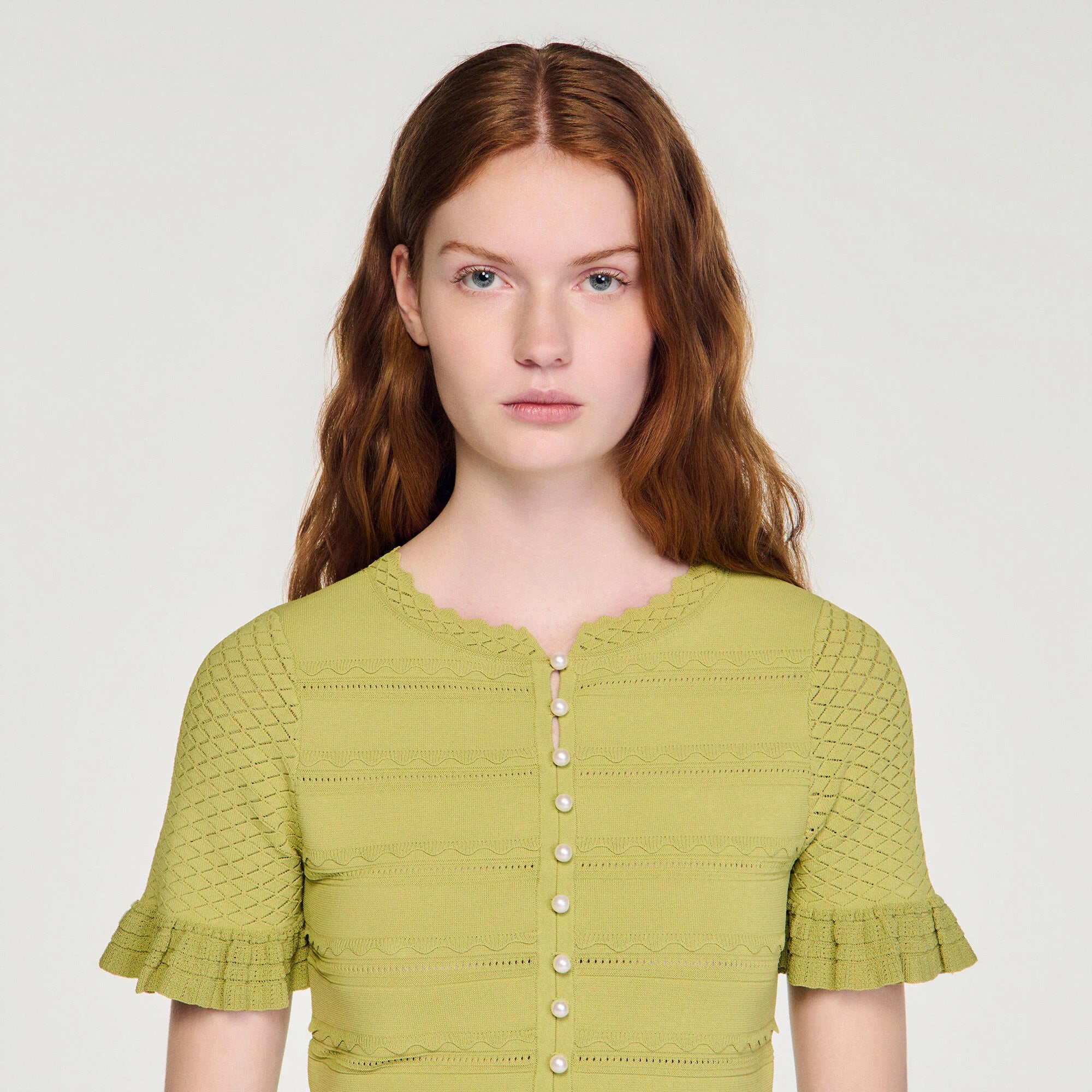 SANDRO CROPPED SET