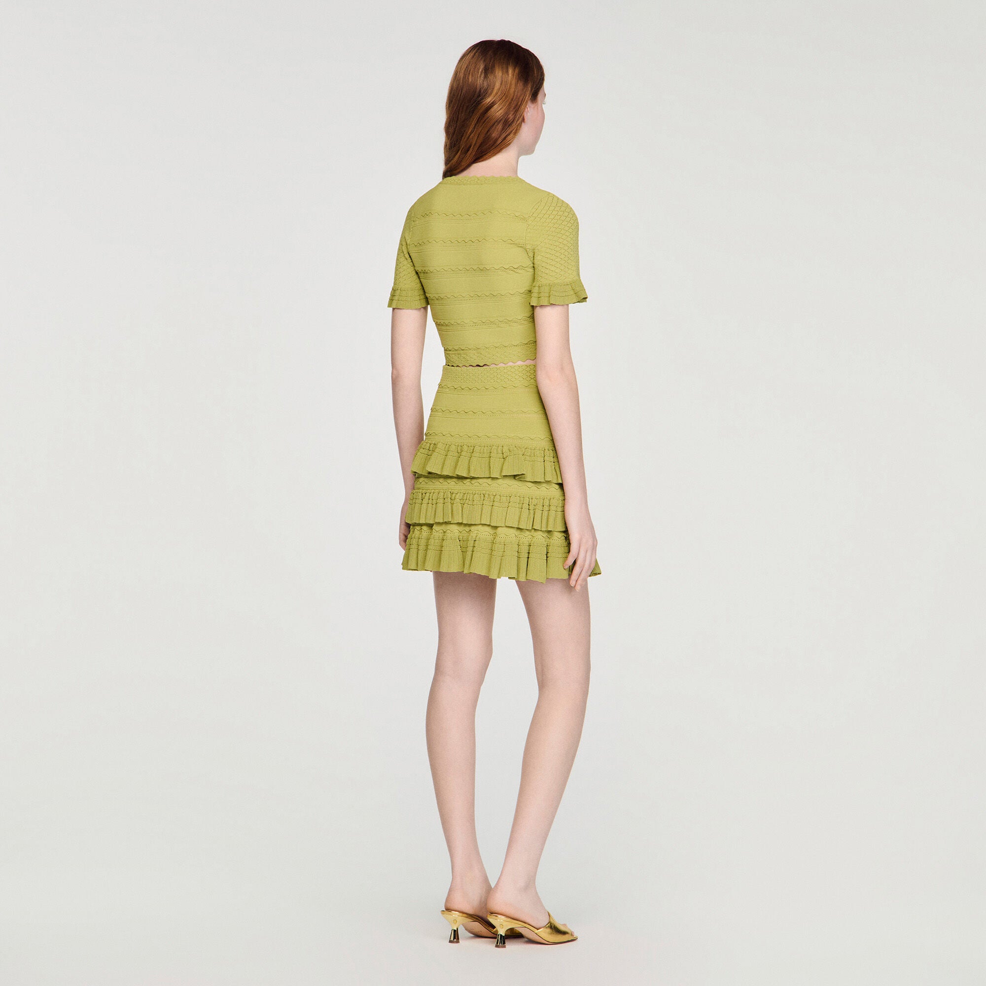 SANDRO CROPPED SET
