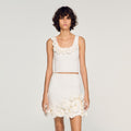 SANDRO FLORAL KNIT SET