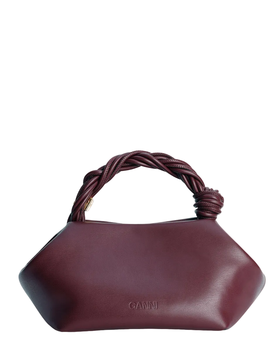 Burgundy Small Bou Bag