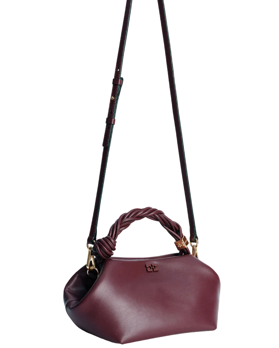 Burgundy Small Bou Bag