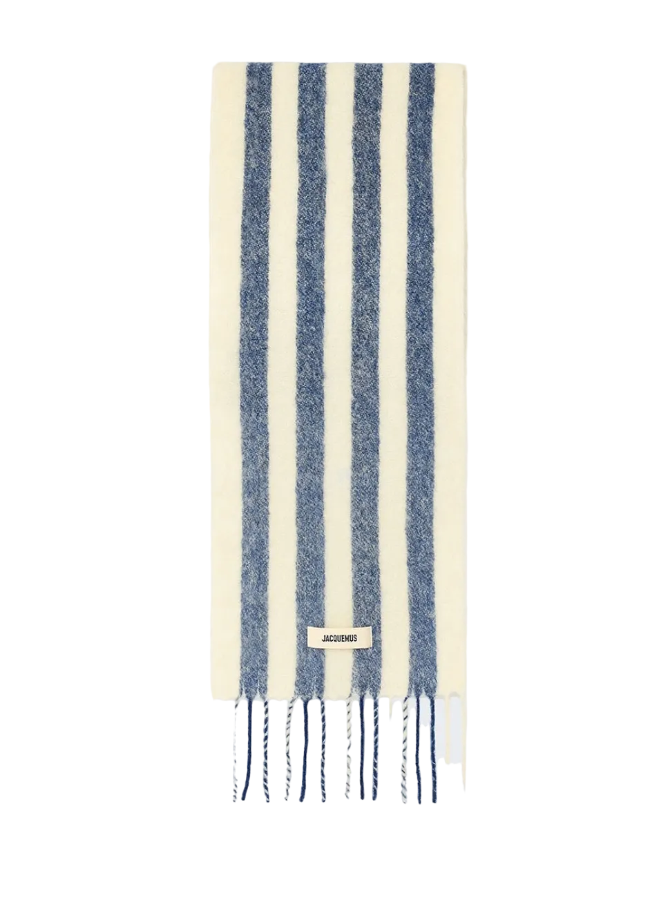 The Carro striped wool scarf