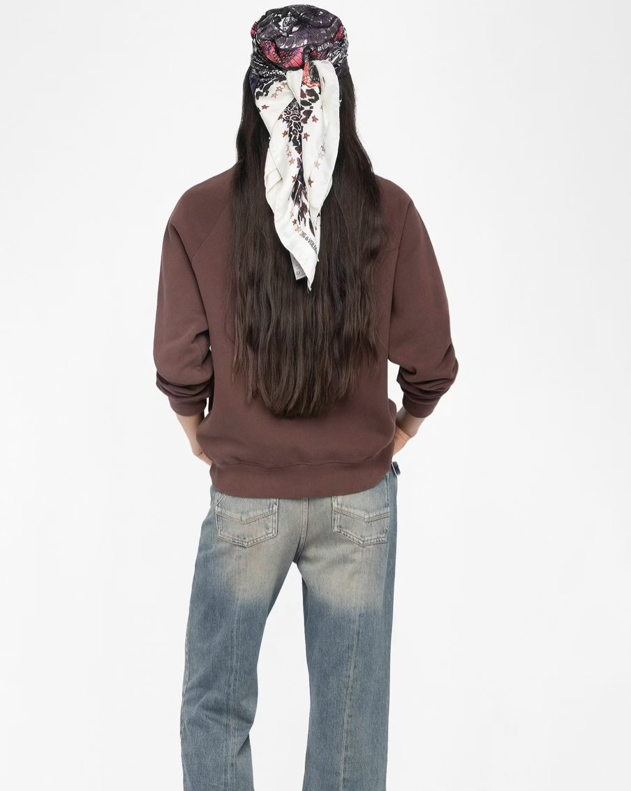 ZV Brown Upper Sweatshirt