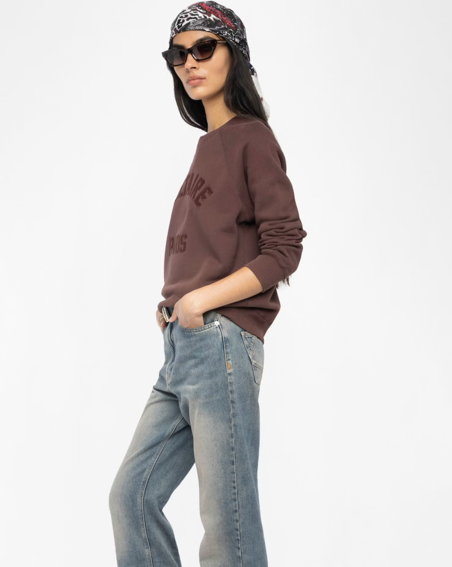 ZV Brown Upper Sweatshirt