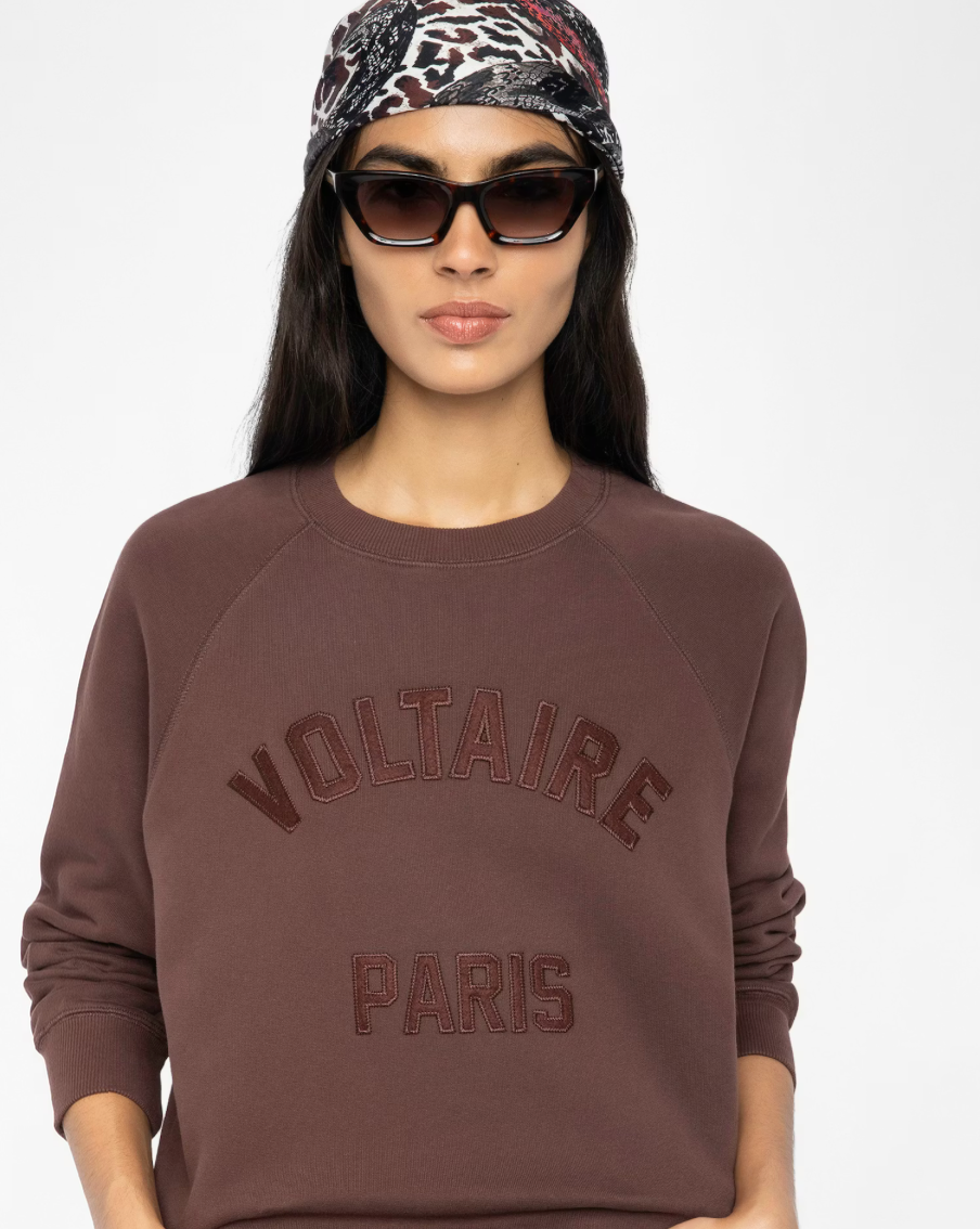 ZV Brown Upper Sweatshirt