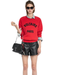 ZV Red Upper Sweatshirt
