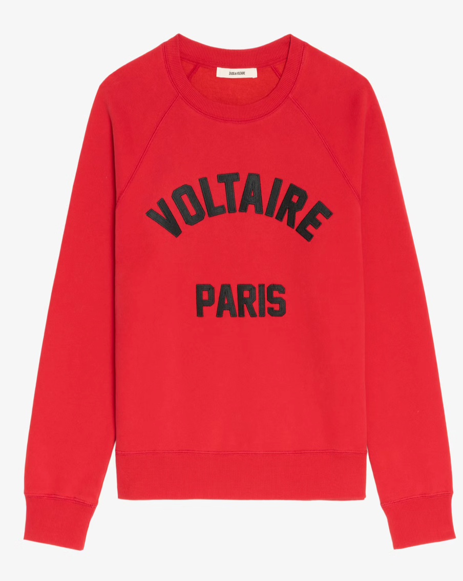 ZV Red Upper Sweatshirt