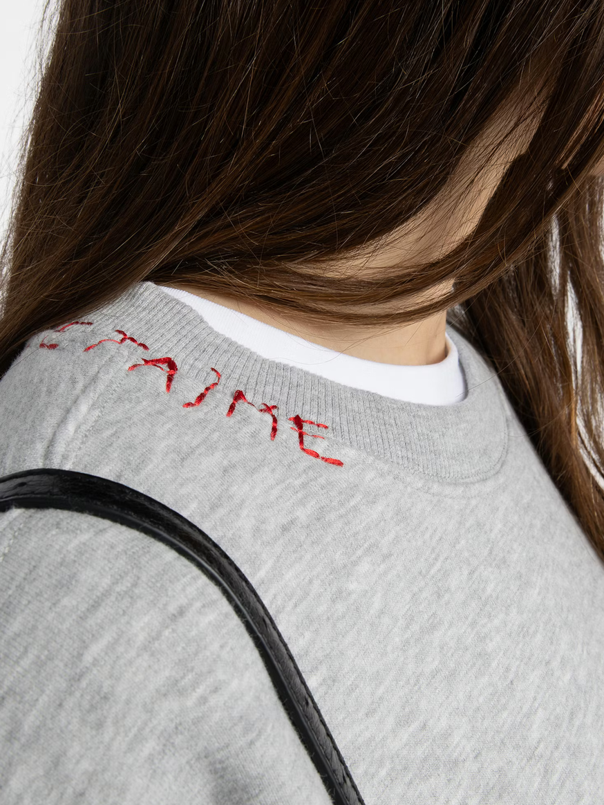 ZV Oscar Grey sweatshirt