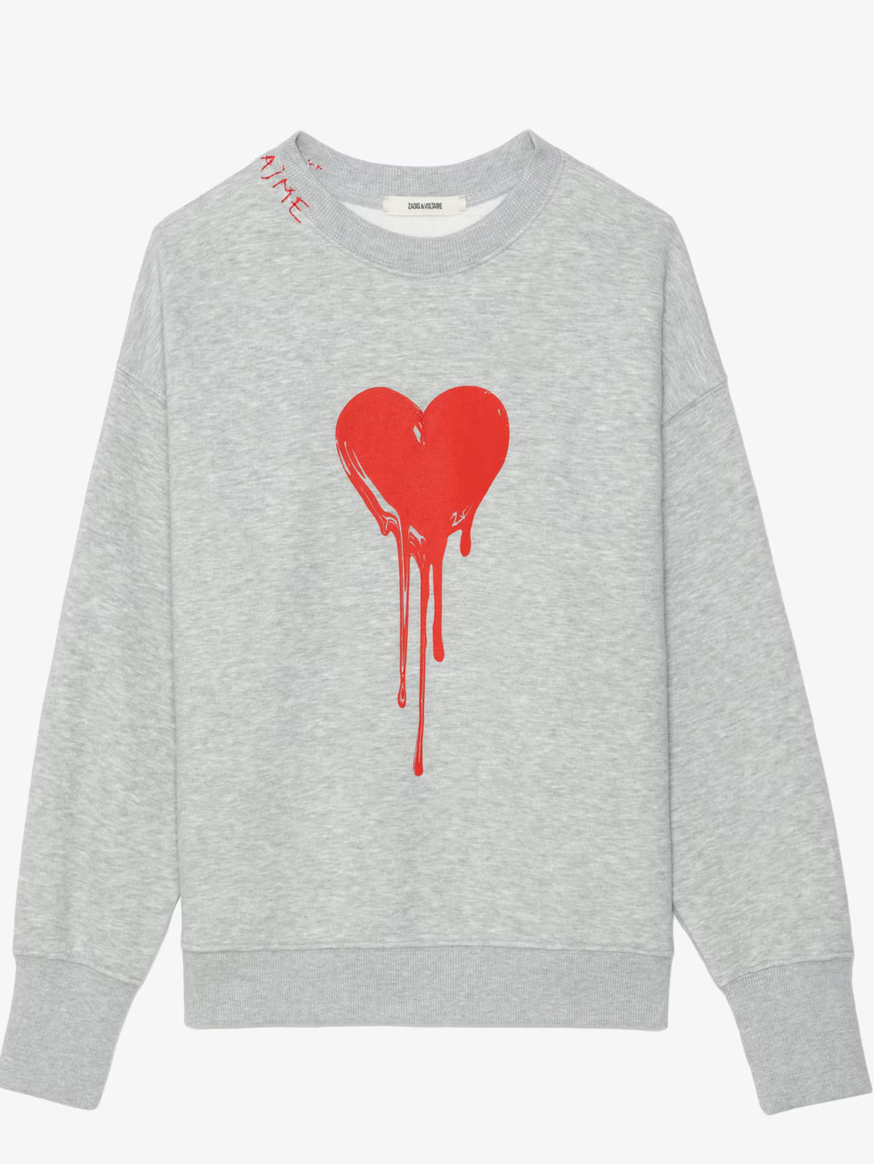 ZV Oscar Grey sweatshirt