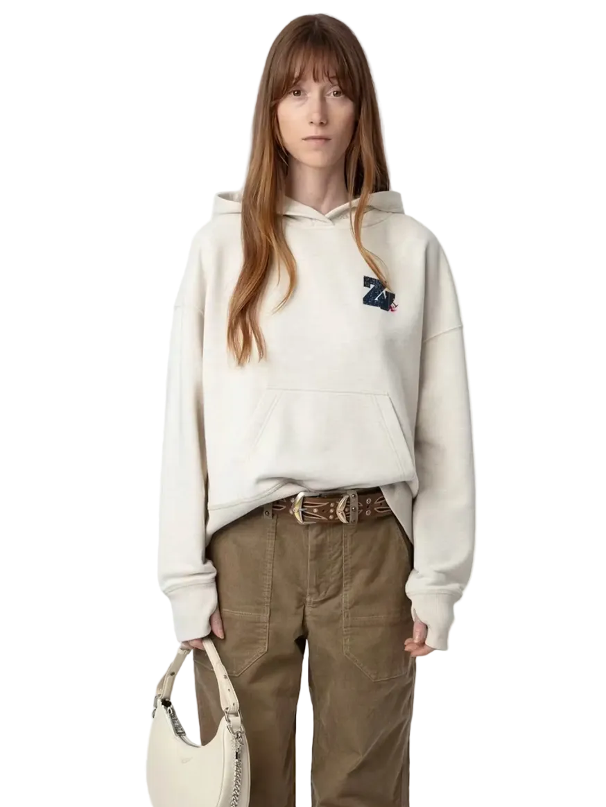 ZV Mia hoodie with Rhinestone